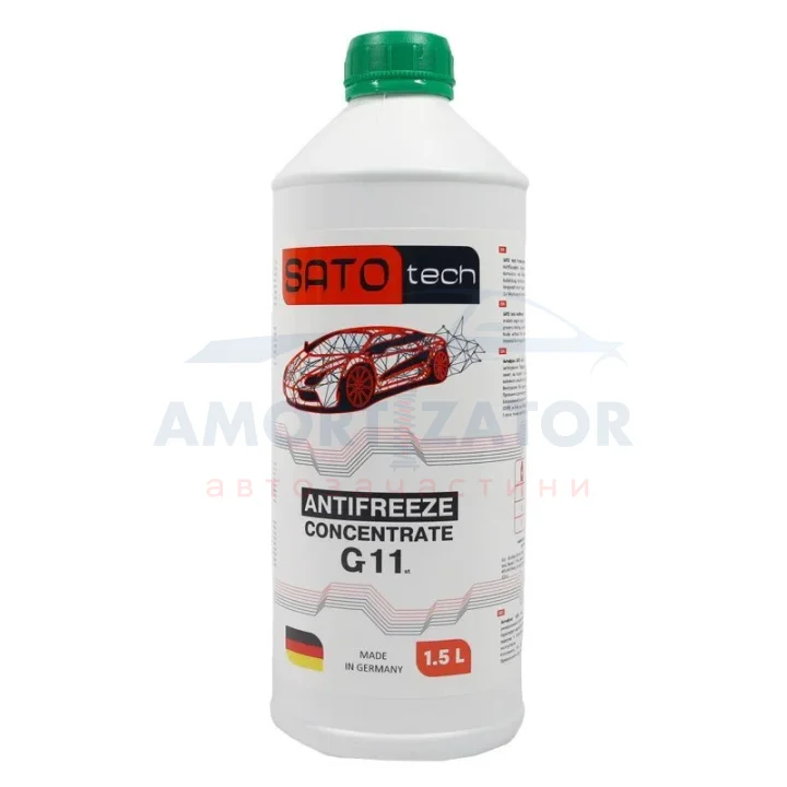 SATO Антифриз зелений (-80С) 1,5л.G11 SATO TECH G1101G (фото 1)