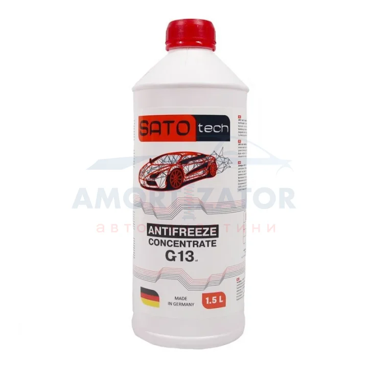 SATO Антифриз фіолетовий (-80С) 1,5л. G13 SATO TECH G1301P (фото 1)