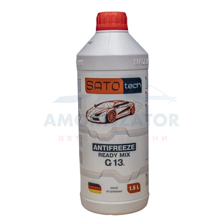 SATO Антифриз фіолетовий G13 READY MIX (-35С) 1,5л SATO TECH G1301RRM (фото 1)