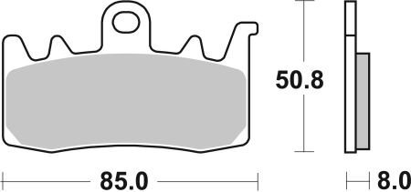 Гальмівні колодки SBS 900RS