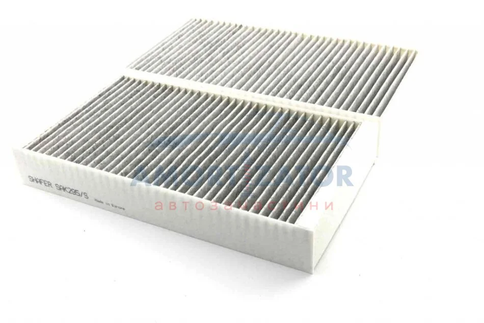 Фільтр салонний MB M-клас W164, GL-клас W164 (к-кт 2шт) -вугільний SHAFER SAK295S (фото 1)
