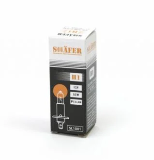 Лампа 12V H1 55W P14.5s SHAFER SL1001