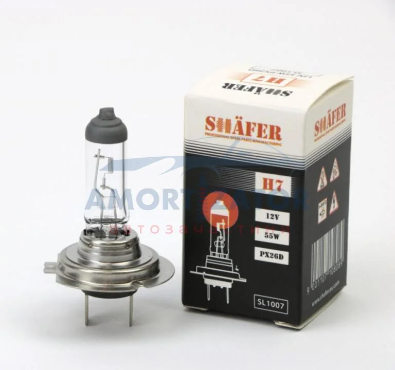Лампа 12V H7 55W PX26d SHAFER SL1007 (фото 1)