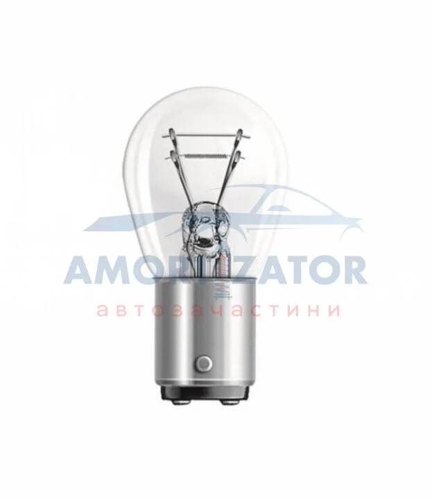 Лампа розжарювання 12V 21/5W P21/5W BAY15D (картонна упаковка по 10шт) SHAFER SL2001 (фото 1)