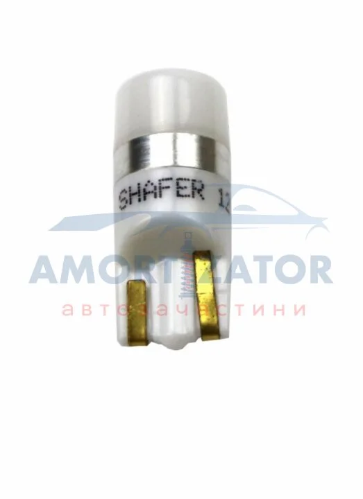 Лампа світлодіодна T10 W2.1x9.5D 1LED wedge-canbus (1шт) SHAFER SL4005 (фото 1)