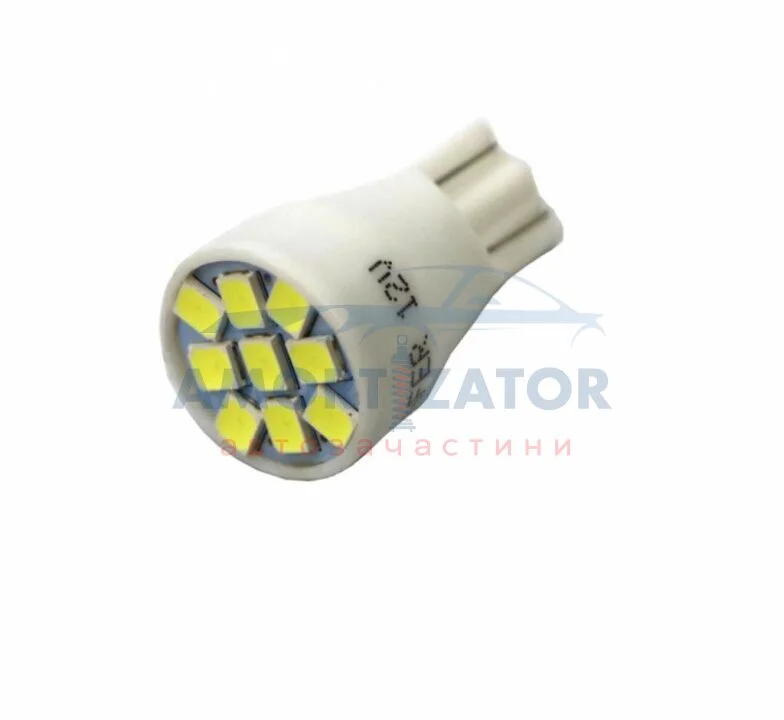 Лампа світлодіодна T15 W2.1x9.5D 9LEDs wedge (1шт) SHAFER SL4015 (фото 1)