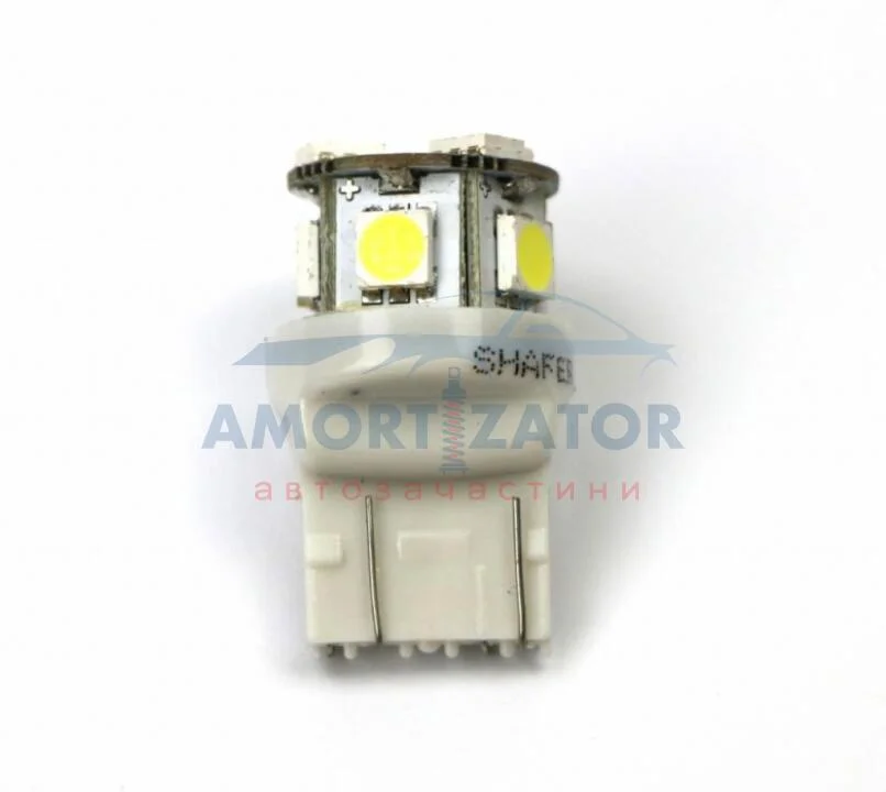 Лампа LED 12V T20 W28/8W W3x16q (1LED) SHAFER SL4016 (фото 1)