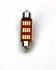 Лампа світлодіодна T11 Festoon T11x39 12LEDs canbus (1шт) SHAFER SL4039 (фото 1)