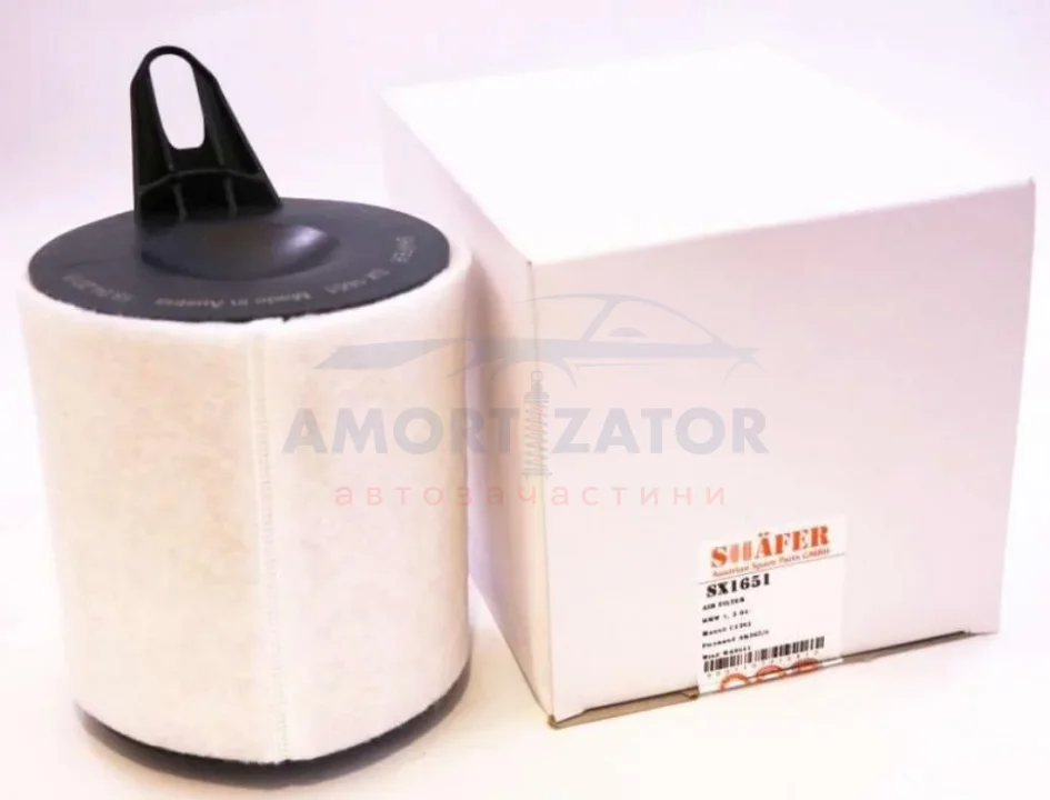 Фільтр повітряний BMW 1, 3, 1.6-2.5, 03-15 SHAFER SX1651 (фото 1)