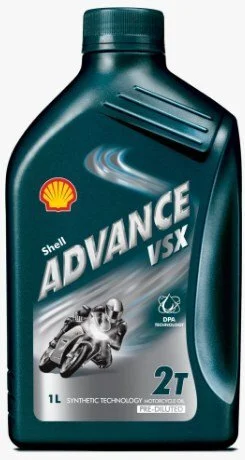 1л Advance VSX2 2T масло напівсинт. для 2-такт. двигун. JASO FC, ISO-L-EGC, API TC JASO FD, ISO-L-EGD, API TC SHELL 550028470 (фото 1)