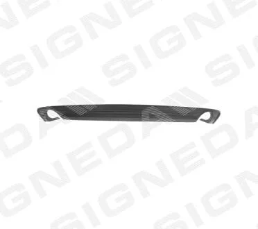Спойлер бампера Audi A4 (B9), 15 - 18 SIGNEDA PAD05029VA