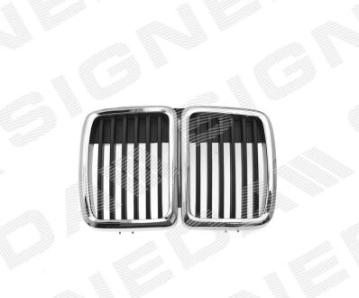Решітка радіатора BMW 3 (E30), 11.82 - 94 SIGNEDA PBM07003GC