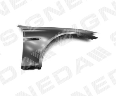 Крило алюмінієве BMW 5 (F10/F11), 10 - 16 SIGNEDA PBM10042AR