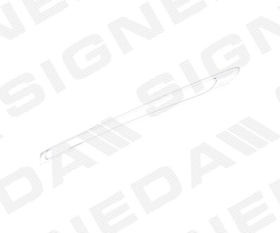 Молдінг для решітки MERCEDES BENZ (GLE-KL W166), 1 SIGNEDA PBZ07179MAL