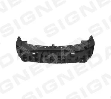 Спойлер бампера на Ford Fiesta 2013-2017 SIGNEDA PFD04415MA