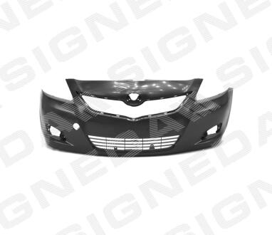 Бампер передній TOYOTA YARIS SEDAN, 06 - 11 SIGNEDA PTY04282BA