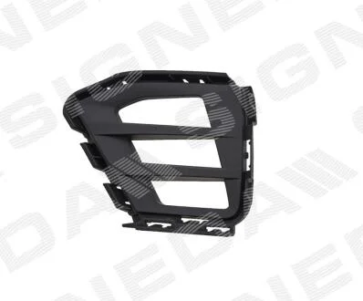 Решітка в бампер на VW Golf VII, 12-17 SIGNEDA PVG99167CAR
