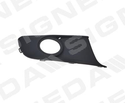 Решітка в бампер на VW Caddy 2010-2015 SIGNEDA PVW99087CAR