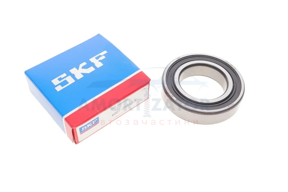 Підшипник кульковий 6007-2RS1/C3 SKF 60072RS1/C3 (фото 1)