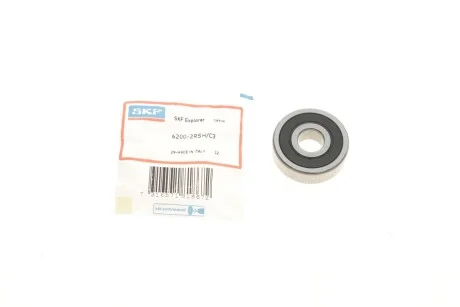 Підшипник кульковий 6200-2RSH/C3 SKF 62002RSH/C3