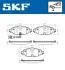 Комплект гальмівних накладок, дискове гальмо SKF VKBP 80018 E (фото 2)