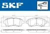 Комплект гальмівних накладок, дискове гальмо SKF VKBP 80031 (фото 6)