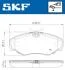 Комплект гальмівних накладок, дискове гальмо SKF VKBP 80034 (фото 4)
