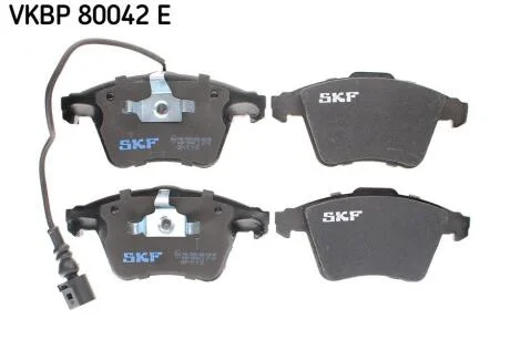 Комплект гальмівних накладок, дискове гальмо SKF VKBP 80042 E