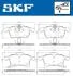 Комплект гальмівних накладок, дискове гальмо SKF VKBP 80043 A (фото 4)
