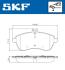 Комплект гальмівних накладок, дискове гальмо SKF VKBP 80051 (фото 6)