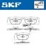 Комплект гальмівних накладок, дискове гальмо SKF VKBP 80055 E (фото 6)