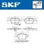 Комплект гальмівних накладок, дискове гальмо SKF VKBP 80073 E (фото 6)