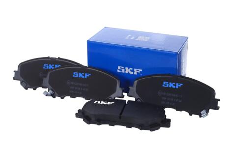 Комплект гальмівних накладок, дискове гальмо SKF VKBP 80108 A
