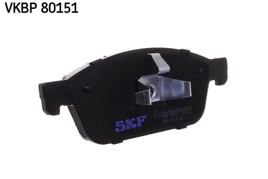 Комплект гальмівних накладок, дискове гальмо SKF VKBP 80151 (фото 1)