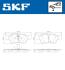 Комплект гальмівних накладок, дискове гальмо SKF VKBP 80180 (фото 6)