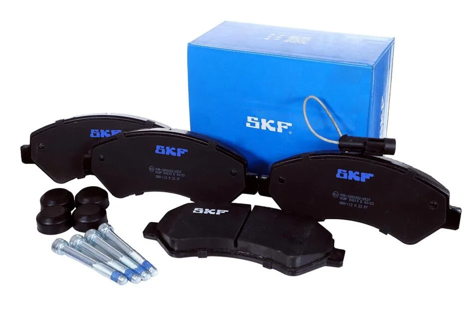 Комплект гальмівних накладок, дискове гальмо SKF VKBP 80210 E (фото 1)