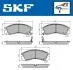 Комплект гальмівних накладок, дискове гальмо SKF VKBP 80230 A (фото 6)