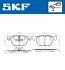 Комплект гальмівних накладок, дискове гальмо SKF VKBP 80249 (фото 6)