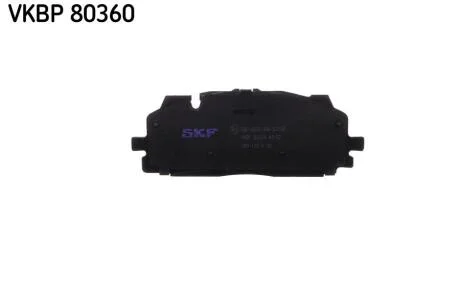 Комплект гальмівних накладок, дискове гальмо SKF VKBP 80360