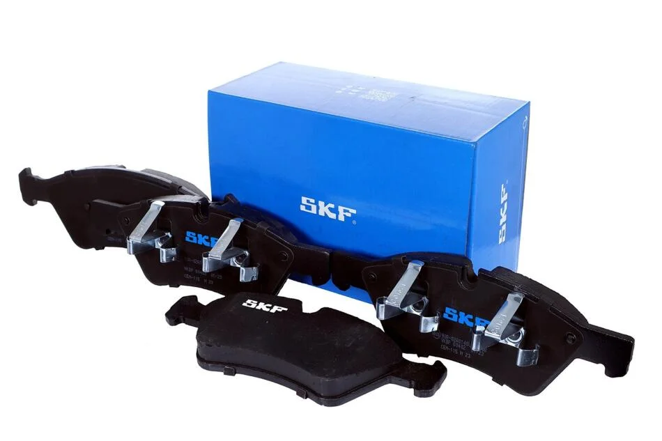 Комплект гальмівних накладок, дискове гальмо SKF VKBP 80402 (фото 1)
