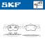 Комплект гальмівних накладок, дискове гальмо SKF VKBP 80402 (фото 2)