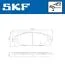 Комплект гальмівних накладок, дискове гальмо SKF VKBP 80473 (фото 2)