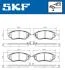 Комплект гальмівних накладок, дискове гальмо SKF VKBP 80555 A (фото 6)