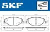 Комплект гальмівних накладок, дискове гальмо SKF VKBP 80628 (фото 2)