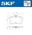 Комплект гальмівних накладок, дискове гальмо SKF VKBP 90001 (фото 2)