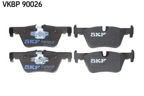 Комплект гальмівних накладок, дискове гальмо SKF VKBP 90026