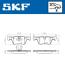 Комплект гальмівних накладок, дискове гальмо SKF VKBP 90026 (фото 6)