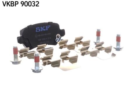 Комплект гальмівних накладок, дискове гальмо SKF VKBP 90032 A