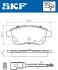 Комплект гальмівних накладок, дискове гальмо SKF VKBP 90077 E (фото 2)