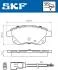 Комплект гальмівних накладок, дискове гальмо SKF VKBP 90077 E (фото 2)